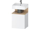 Duravit Qatego Waschtischunterbau wandhängend Weiß Matt 440x350x645 mm - QA4076R30180000 QA4076R30180000