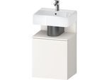 Duravit Qatego Waschtischunterbau wandhängend Weiß Supermatt 440x350x645 mm - QA4076R84840000 QA4076R84840000