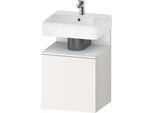 Duravit Qatego Waschtischunterbau wandhängend Weiß Supermatt 490x420x645 mm - QA4077L18840000 QA4077L18840000