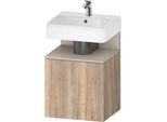 Duravit Qatego Waschtischunterbau wandhängend Eiche Marmoriert Matt 490x420x645 mm - QA4077R91550000 QA4077R91550000