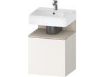 Duravit Qatego Waschtischunterbau wandhängend Weiß Supermatt 490x420x645 mm - QA4077R83840000 QA4077R83840000
