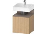 Duravit Qatego Waschtischunterbau wandhängend Natur Eiche Matt 490x420x645 mm - QA4077L43300000 QA4077L43300000