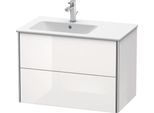 Duravit XSquare Waschtischunterbau wandhängend Betongrau Matt 810x478x560 mm - XS417600707 XS417600707