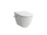 Laufen Wand-Tiefspül-Dusch-WC CLEANET NAVIA 580x360 rimless ext Anschluss weiß matt, H8206017577171 H8206017577171