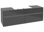 Villeroy & Boch Waschtischunterschrank Collaro C028B0 1600x548x500mm mit Beleuchtung C028B0FP
