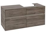 Villeroy & Boch Waschtischunterschrank Collaro C072B0 1200x548x500mm mit Beleuchtung C072B0RK