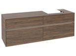 Villeroy & Boch Waschtischunterschrank Collaro C079B0 1600x548x500mm mit Beleuchtung C079B0VH