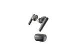 POLY Voyager Free 60+ UC USB-C/A Computer In Ear Headset Bluetooth® Stereo Schwarz Noise Cancelling Headset, Ladecase, Lautstärkeregelung, Mithör-Funktion,