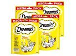 DREAMIES Portionsbeutel Mega Pack mit Käse 180g - 4er Set