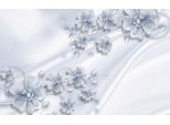 Papermoon Fototapete »Muster mit Blumen«