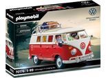 Playmobil® Konstruktions-Spielset »Volkswagen T1 Camping Bus (70176) VW Lizenz«, (74 St.)