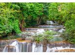 Papermoon Fototapete »Fluss im Wald«