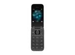 Nokia Smartphone »2660 4G Flip schwarz«, Schwarz, 7,08 cm/2,8 Zoll, 128 GB Speicherplatz, 0,3 MP Kamera