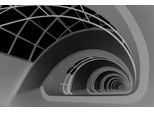 Papermoon Fototapete »Photo-Art JAN NIEZEN, ANTWERPEN-TREPPE«