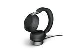 Jabra Headset »Evolve2 85 DUO MS Schwarz, USB-A, Ladestation«