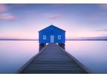 Papermoon Fototapete »Photo-Art RICHARD VANDEWALLE, BOOTSHAUS«