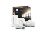 Philips Hue Spezialleuchtmittel »White, 3 x E«, E27, Warmweiss