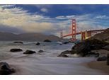 Papermoon Fototapete »Photo-Art EVGENY VASENEV, GOLDEN GATE BRIDGE«