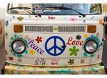 Papermoon Fototapete »Frieden und Liebe«