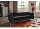 KAWOLA 3-Sitzer NARLA, Sofa Chesterfield Velvet versch. Farben