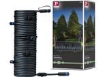 Paulmann Outdoor Plug&Shine 15m IP68 Lampen-Verbindungskabel, (1500 cm), 1 in - 7 out, schwarz