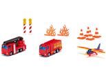 Siku Spielzeug-Feuerwehr SIKU Super, Geschenkset Feuerwehr (6330), rot