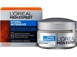 L'ORÉAL PARIS MEN EXPERT Feuchtigkeitscreme Hydra Intensive, für sensible Männerhaut; zieht schnell, ohne fetten ein, weiß