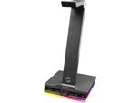 Speedlink Stand mit Beleuchtung Gaming-Headset Zubehör (3-Port USB 2.0 Hub), schwarz