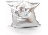KINZLER Riesen-Sitzsack "Nugget", silber