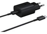 Samsung EP-TA800 (USB Type-C, 25 W) Schnelllade-Gerät (3000 mA), schwarz