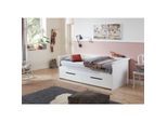 Relita - Funktionsbett Lina 90x 200 auf 180 x 200 cm Liegefläche ausziehbar u. 2 Schubladen