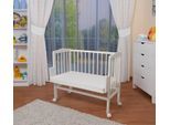 Waldin Beistellbett Baby Beistellbett mit Matratze