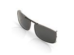 BEZLIT Eyewear Retrosonnenbrille Brillen Aufsatz Polarisiert Clip On mit Feder (1-St) mit polarisierten Linsen