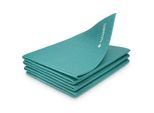 Navaris Yogamatte, klappbare Fitnessmatte - 4mm Sportmatte Fitness Pilates Sport, grün