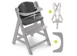 Hauck Hochstuhl Alpha Plus Grey (Set)