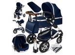 KESSER Kombi-Kinderwagen, Loops Kinderwagen Kombikinderwagen Komplettset