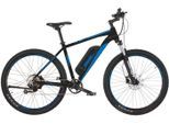 FISCHER Fahrrad E-Bike MONTIS EM 1922 422 - 27,5 Zoll, 9 Gang Shimano Altus Schaltwerk, Kettenschaltung, Heckmotor, 422 Wh Akku, (mit Schloss), schwarz