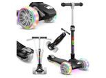 KIDIZ Cityroller, Roller Kinder Scooter X-Pro2 Dreiradscooter mit PU LED Leuchten