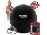 Miweba Sports Gymnastikball Sitzball GB100 inkl. Luftpumpe 65 cm Sitzhöhe (wasserabweisend