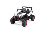 Kinder-Elektroauto UTV Buggy MX Allrad 4x4 (Schwarz Weiß)