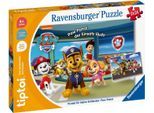 Ravensburger Puzzle tiptoi® Puzzle für kleine Entdecker: PAW Patrol, 24 Puzzleteile, (2 x 24 Teile) Made in Europe, FSC® - schützt Wald - weltweit, bunt