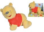 SIMBA Kuscheltier Disney Winnie the Pooh, Krabbel mit mir, mit Bewegung und Sound, gelb|rot