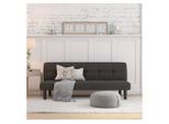 Dorel Home Schlafsofa Alby, verschiedene Farbvarianten erhältlich, Sitzhöhe 36 cm, Breite 90 cm, grau