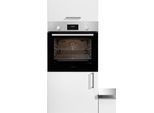 BOSCH Einbaubackofen Serie 2 HBF133BR0, mit Teleskopauszug nachrüstbar, ecoClean Direct, silberfarben