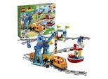 LEGO® Konstruktionsspielsteine Güterzug (10875), LEGO® DUPLO® Town, (105 St), bunt