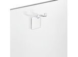 AVENARIUS Wandhalter mit 2 Haken 9004595010