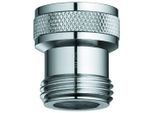 Grohe Rückflussverhinderer 14165 AG 1/2" IG 1/2" 2 Stück chrom, 1416500M 1416500M