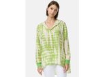 PM SELECTED Damen Freche Batik Hoodie Bluse mit Kapuze in Einheitsgröße PM63