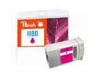 REFURBISHED – Peach HP 80 Druckerpatrone ma ersetzt HP 80 M, C4874A für z.B. HP DesignJet 1050 C, HP DesignJet 1050 C Plus, HP DesignJet 1055 CM (wiederaufbereitet)