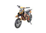 Kinder-Crossbike Gepard, Elektro-Kindermotorrad, 500 Watt, bis 25 km/h, verstärkte Gabel, ab 6 J. (Orange)